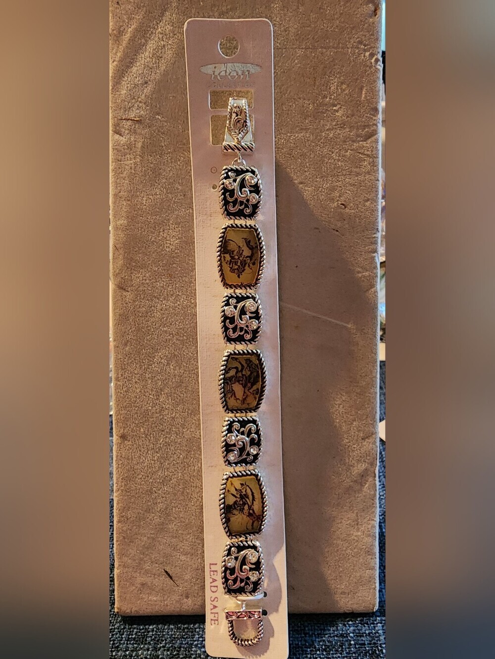 ICON COLLECTION Silver Western  Decorative Bracelet